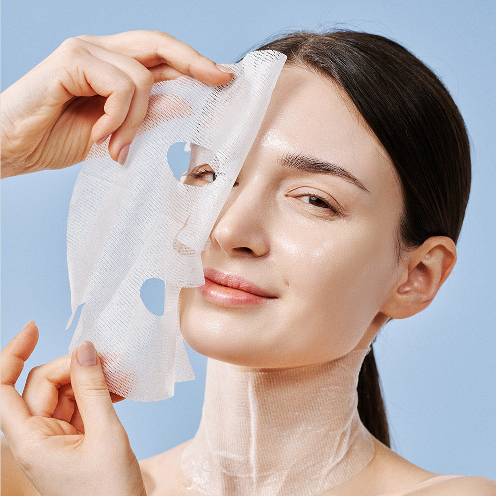 DermaRevive Glacial Face + Neck Sheet Mask