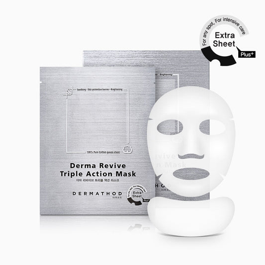 DermaRevive Glacial Face + Neck Sheet Mask